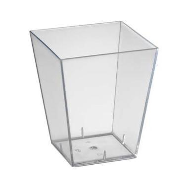 DUNI AMUSE-BOUCHE Square Stor Tapas PS 57x57x67 mm 150 ml Klar 600 stk (173084) DUNI