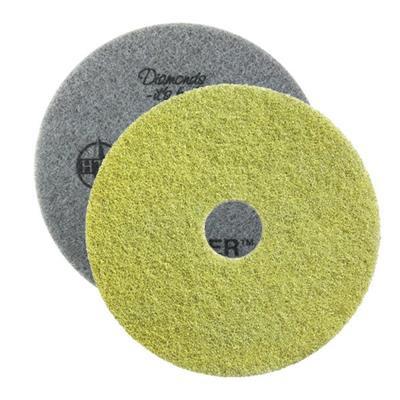 Diversey TASKI Twister Rondel Gul 11" 28 cm Let grovrengøring 2 stk (5871005) Diversey