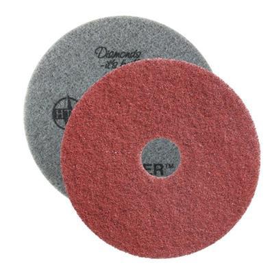 Diversey TASKI Twister Rondel Rød 14" 36 cm Opskuring 2 stk (5871015) Diversey