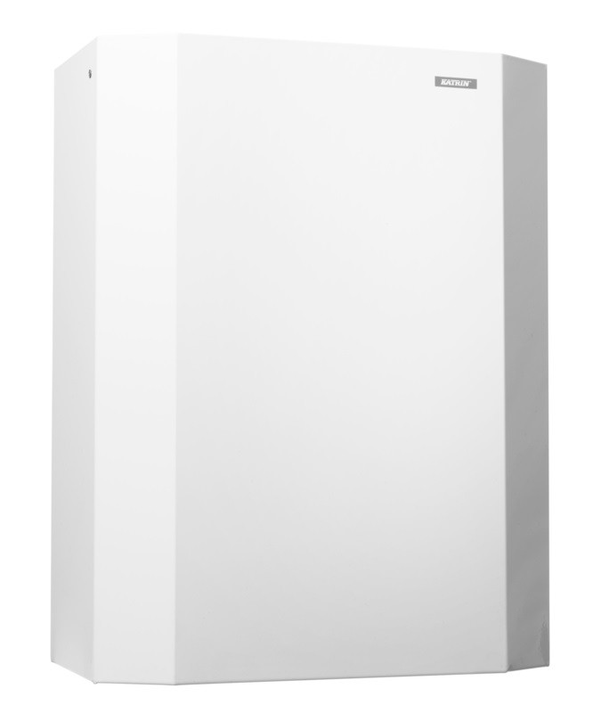Katrin Affaldsspand 25 l Hvid metal 460 x 355 x 170 mm (900788) Katrin