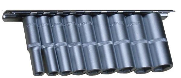 BATO Topsæt lang 1/4" 6kt. 6-14mm. 9 dele. (1306) BATO
