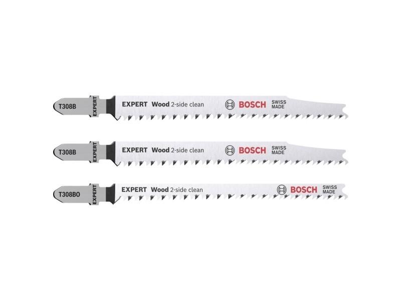 BOSCH Professional EXPERT 'WOOD 2-SIDE CLEAN' T 308 BP STIKSAVKLINGE 3 STK BOSCH Professional