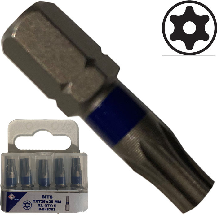 BATO 1/4" Bits industri torx tamper 10 x 25mm (48750) BATO
