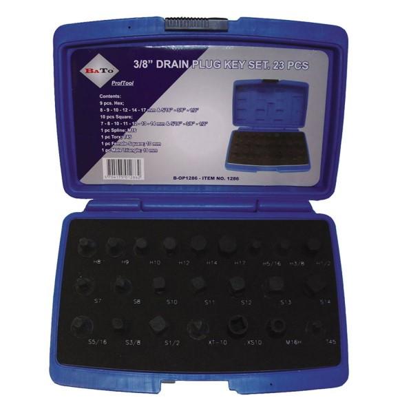 BATO Oliebundpropsæt 3/8" 23 dele (1286) BATO