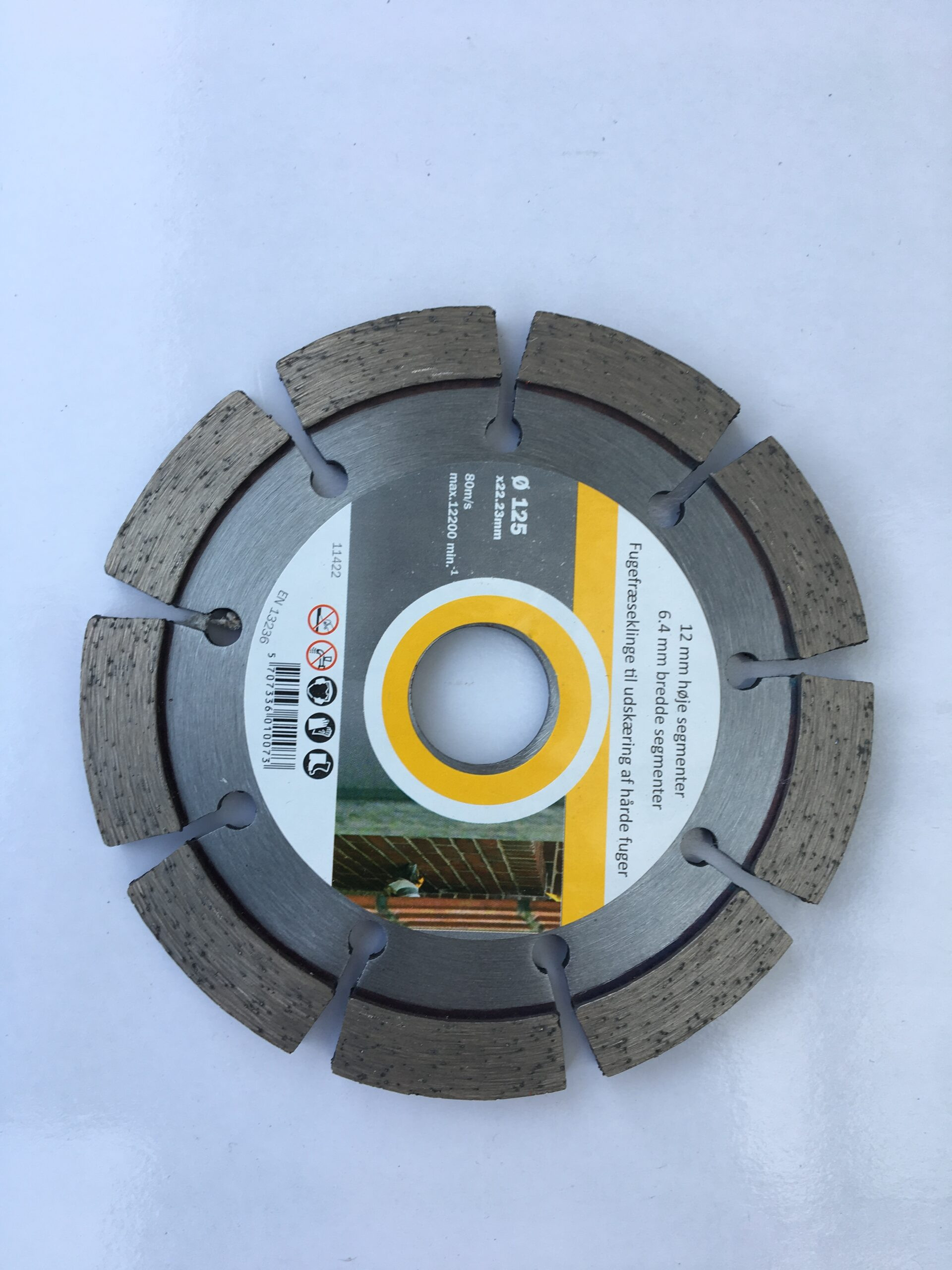 DIATECH DIAMANT Diamant fugefræseklinge Ø125 mm 6