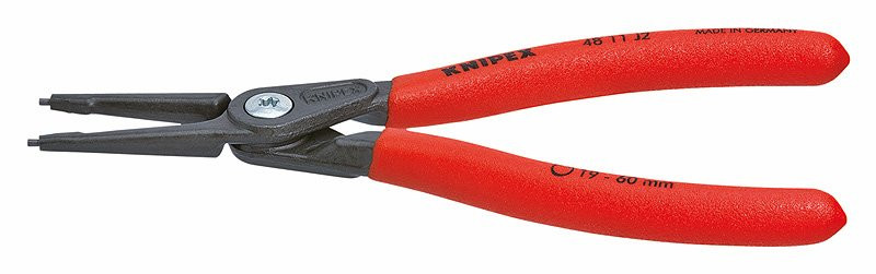 KNIPEX Præcisions-laseringstang Til udvendige ringe pa aksler (4911A4) KNIPEX