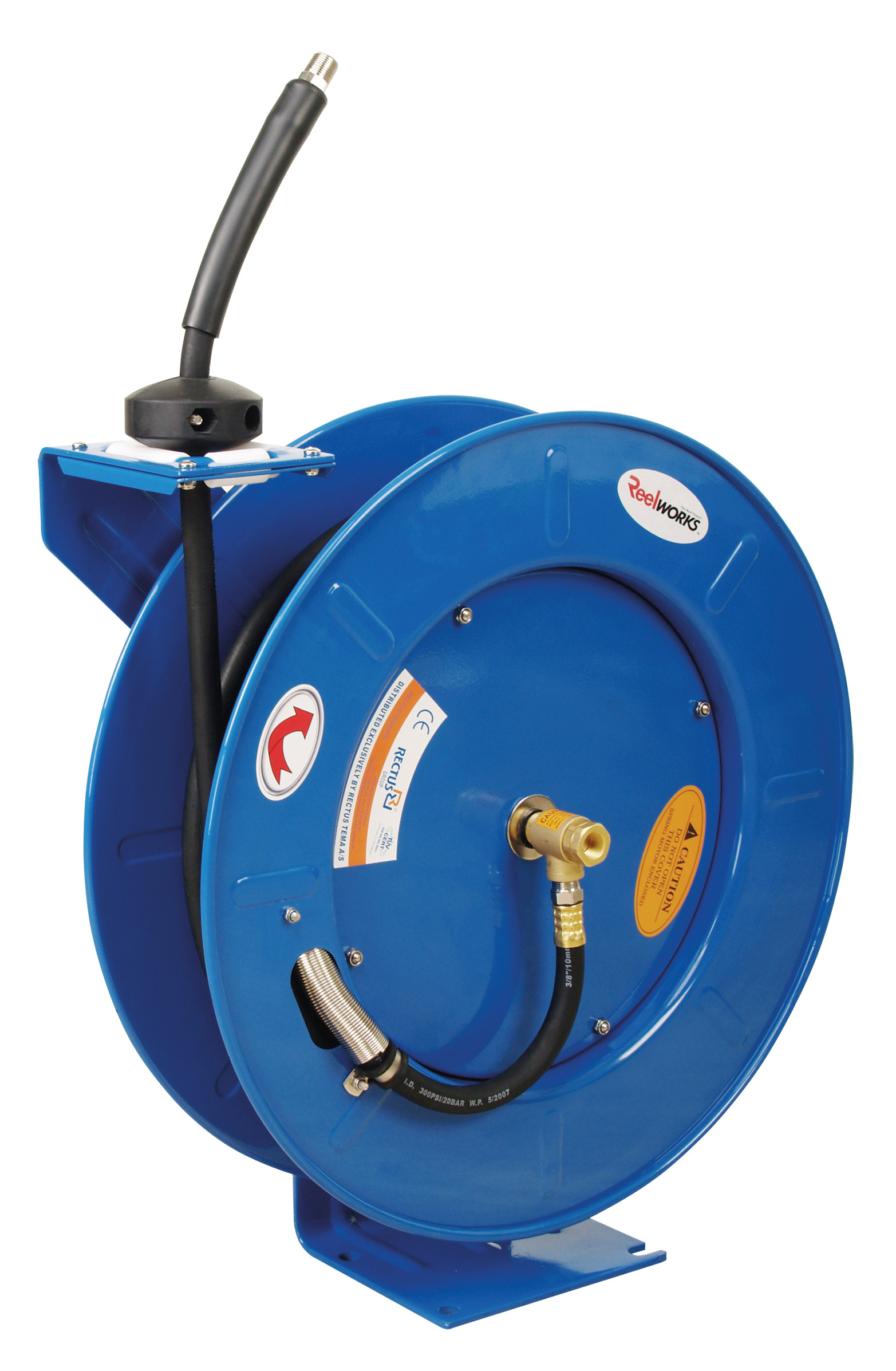 Flowconcept 3/8" Aut. slangeoprul 20 m Max 20 bar (E801203) Flowconcept