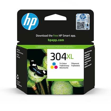 Blækpatron HP 304XL Color N9K07AE OBS: Skaffevare Diverse