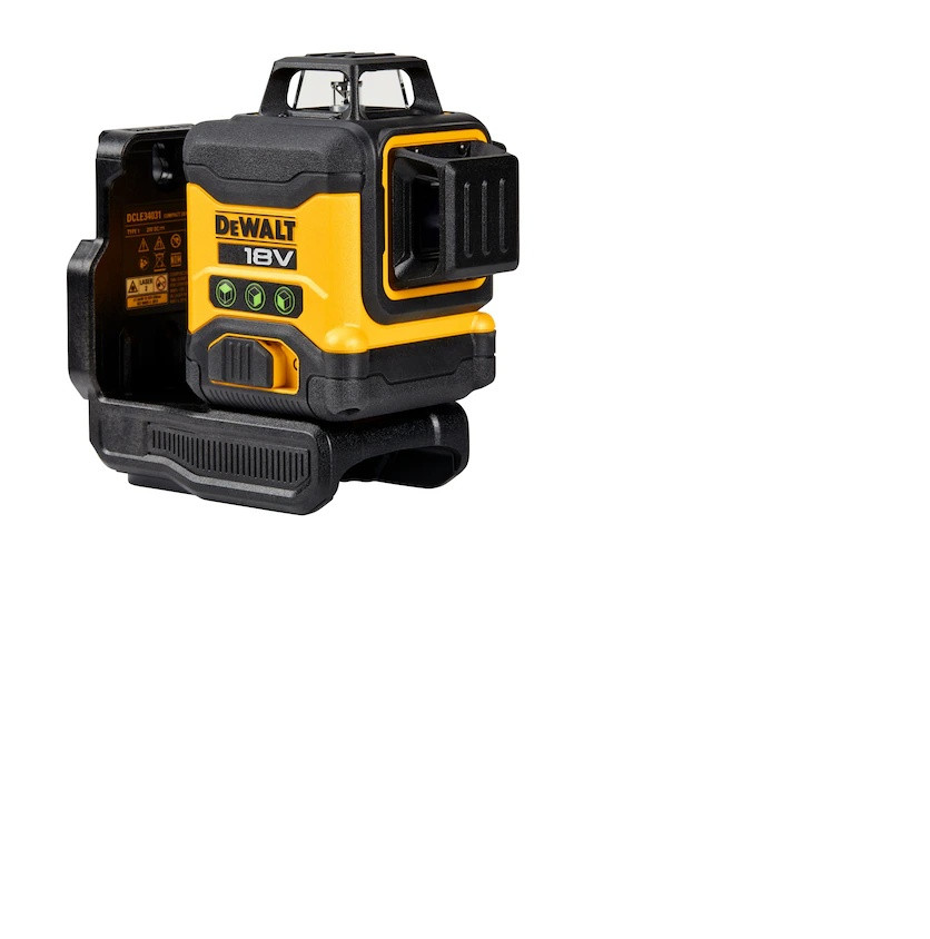 DeWALT 18V 3X360° compact laser grøn solo (DCLE34031N-XJ) DeWALT