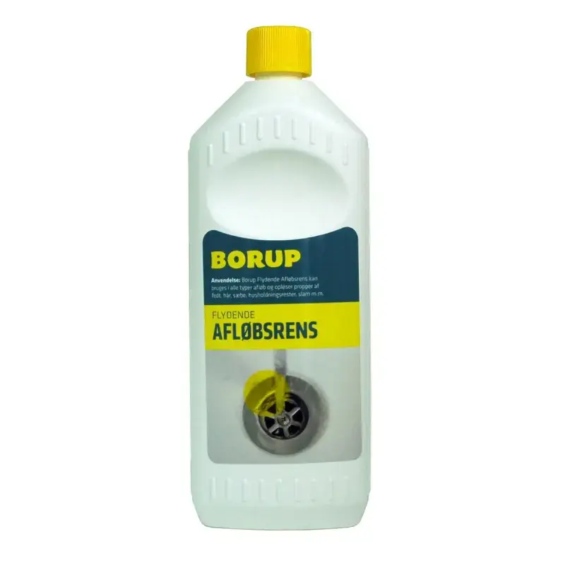 Afløbsrens Flydende - 1 liter Borup Kemi A/S