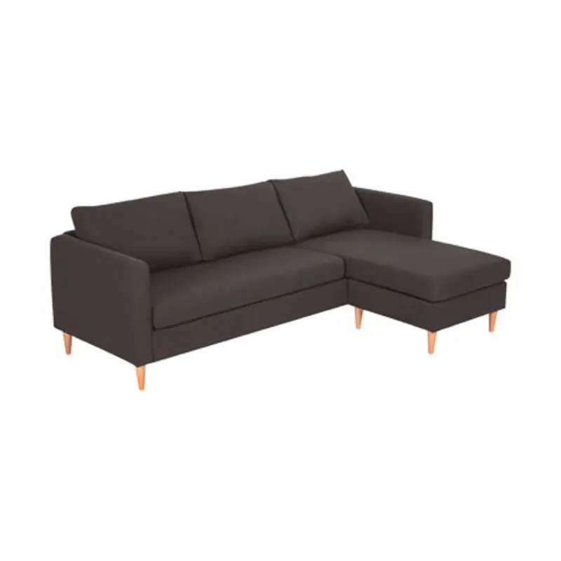 Sofa med Chaiselong (Vendbar) - Antracit Homeshop