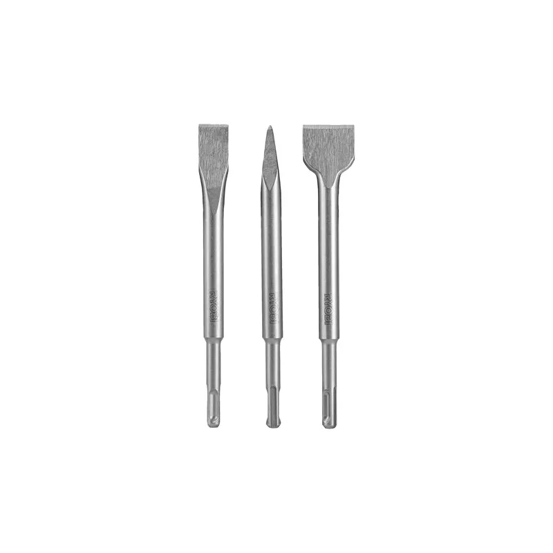 Ryobi Sæt med 3 stk SDS-Plus mejsler - RAKSPC03 Ryobi