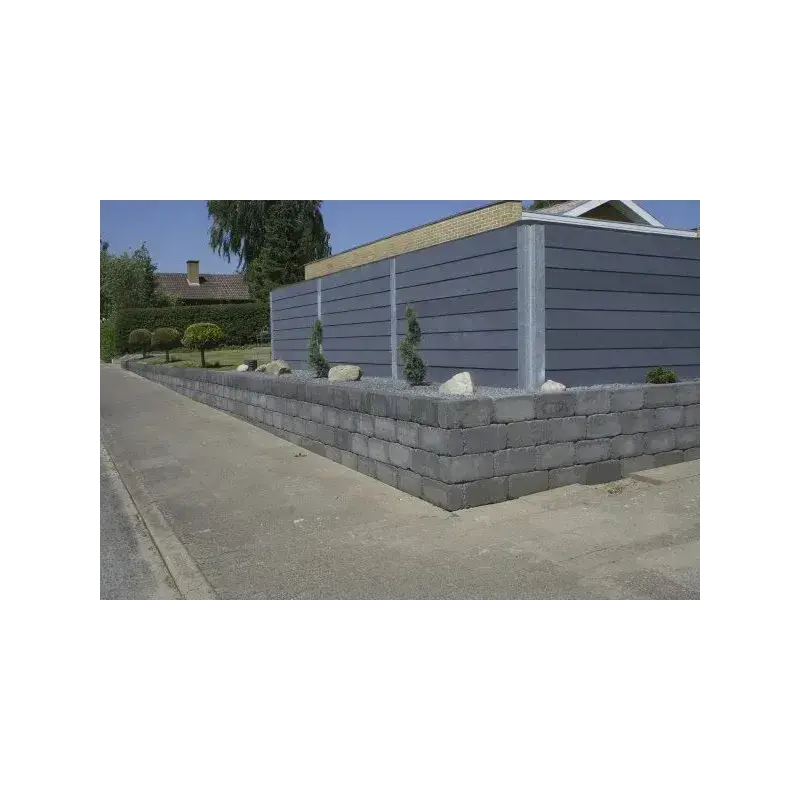 IBF Holmegaardsblok- 21 x 42 x 14 cm Antracit IBF