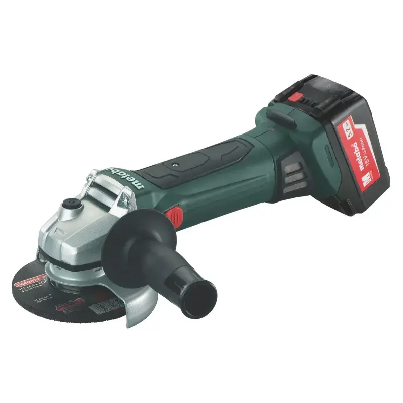 Metabo W 18 LTX 125 Mm Akkuvinkelsliber 2x5
