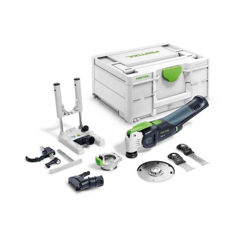 FESTOOL Akku multiværktøj OSC 18 Li E-Basic Set SYS3 Festool