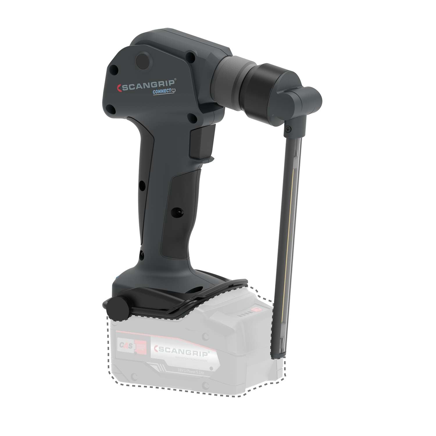 SCANGRIP Håndlampe MULTILIGHT FLEX CONNECT 750 lm SCANGRIP