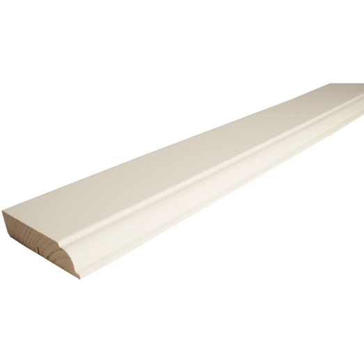 FT Almuefodliste fyr L156 hvid ncs 15x68x3600 mm Frøslev træ