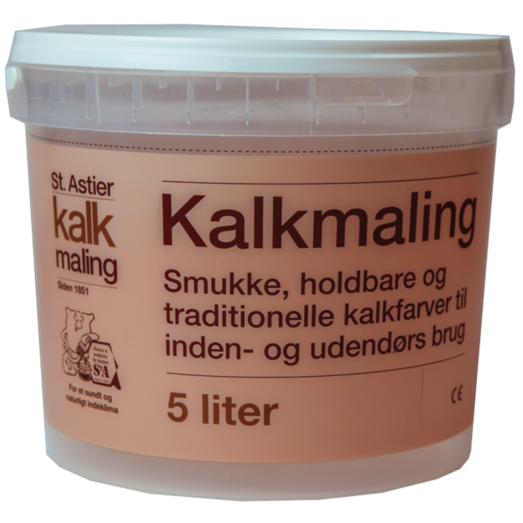 St. Astier NHL kalkmaling 5 L - Hvid Laserende