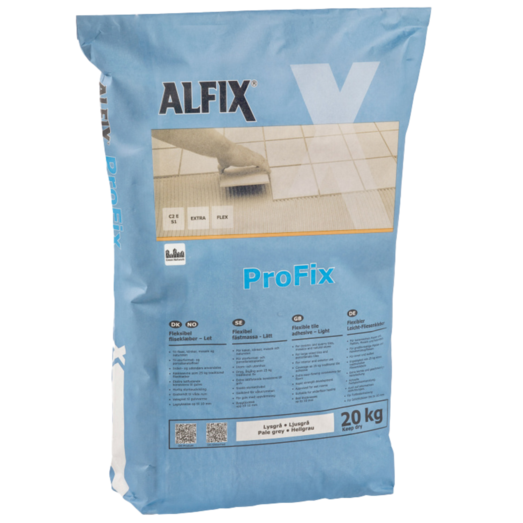 Alfix ProFix lysegrå 20 kg Alfix