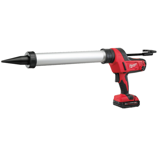 Milwaukee C18 PCG/600 18V  fugepistol m/600 ml rør 1 x 2.0 Ah batteri og lader Milwaukee