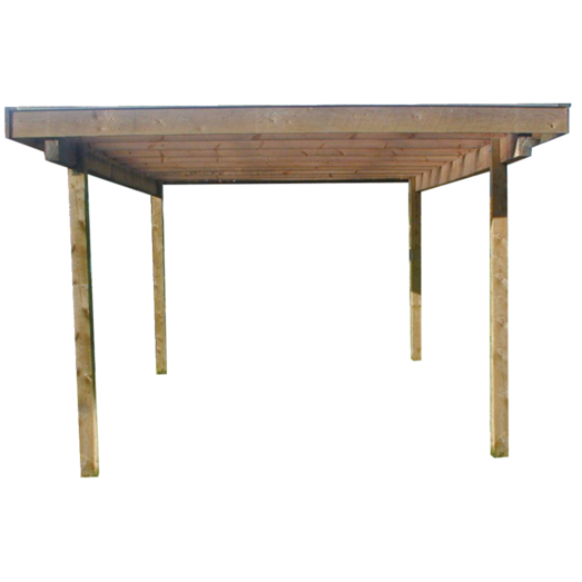 Frode carport 320x374 cm - UDEN TAG Davidsen