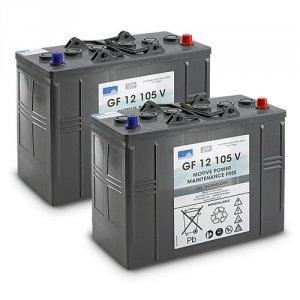 Batterisæt GEL 2X 12V/105AH Kärcher Kärcher
