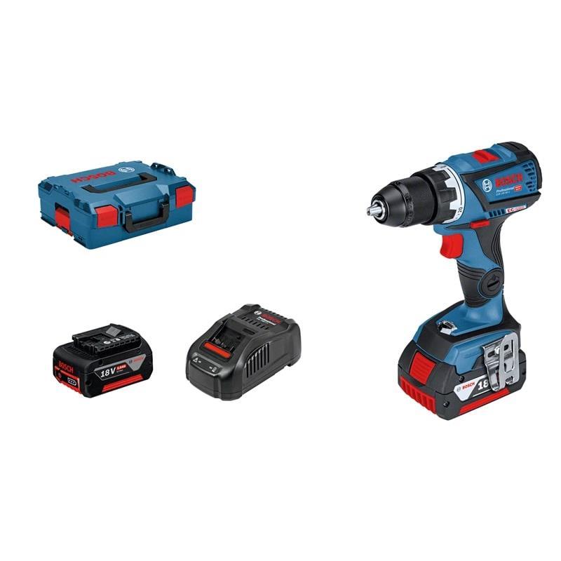 Bosch Akku Bore-/Skruemaskine GSR 18V-60 C Professional (2x 5