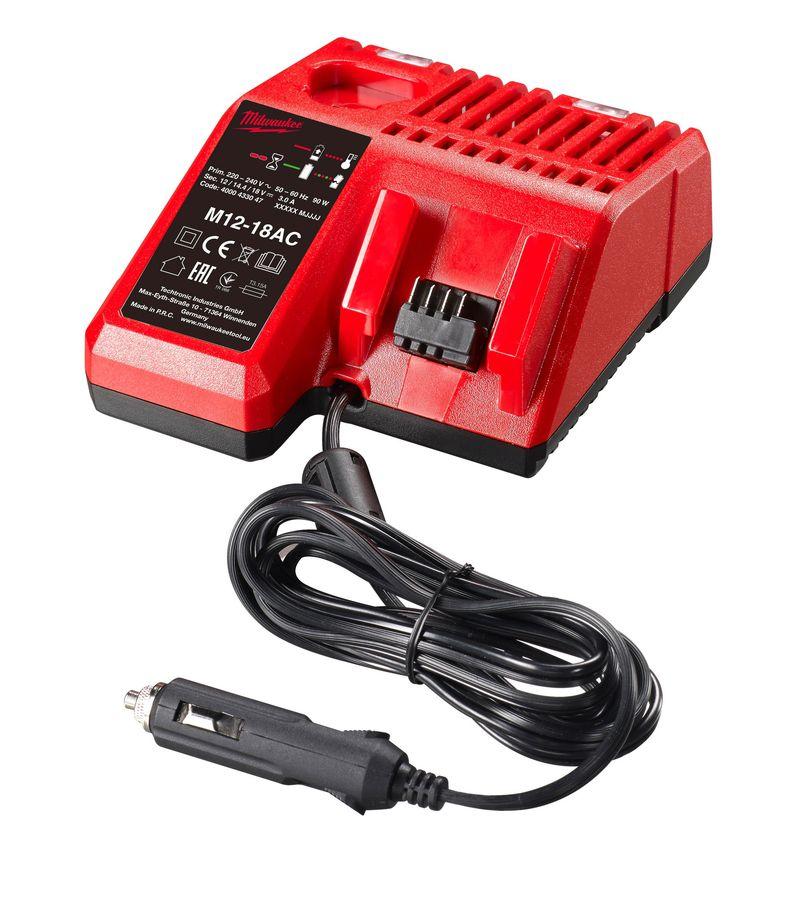 Milwaukee Oplader til bilen M12-18 AC Milwaukee