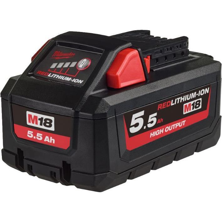 Milwaukee Batteri M18 HB5.5 High Output 18V 5