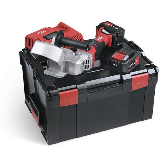Flex Akku Rendejernsfræser RFE 40 18.0-EC/5.0AH sæt Flex