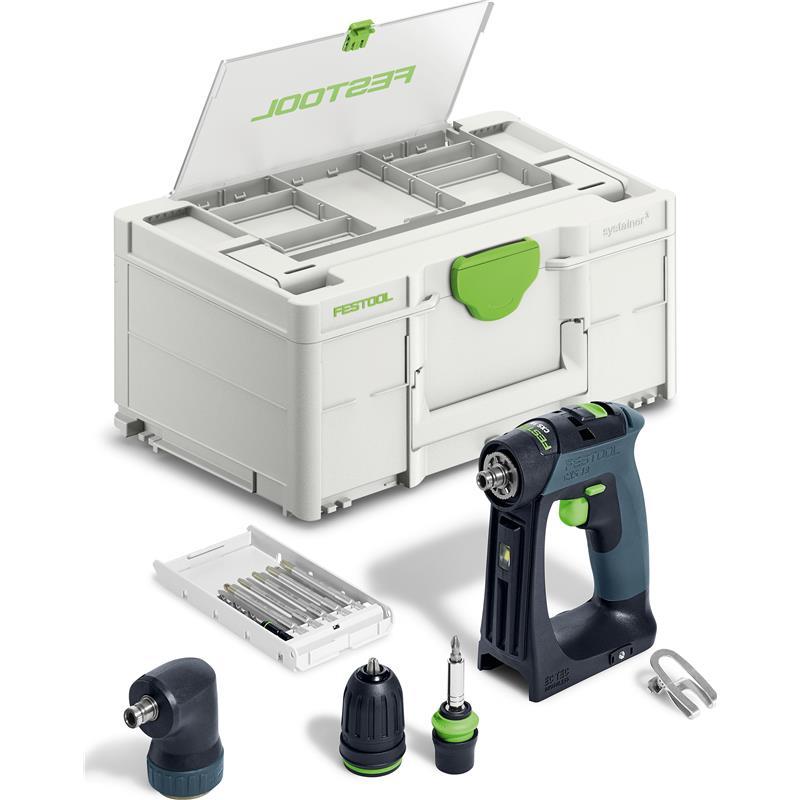 Festool Akku bore-/skruemaskine CXS 18-Basic-Set Festool