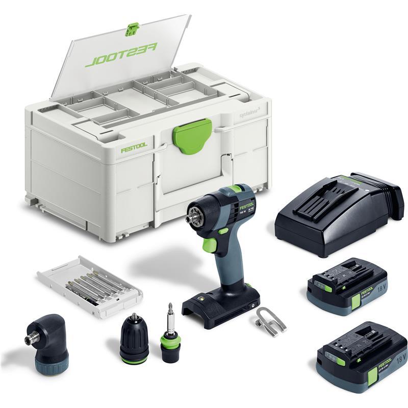 Festool Akku bore-/skruemaskine TXS 18 C 3