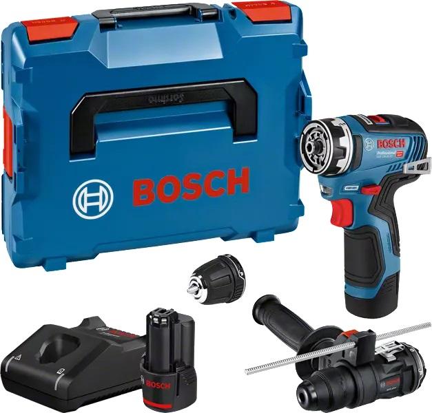 Bosch bore-/skruemaskine GSR 12V-35 FC 2XGFA 2X3A LB Bosch