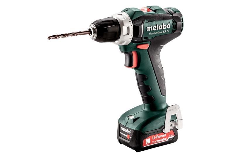 Metabo bore-/Skruemaskine Powermaxx BS 12 - 1x2