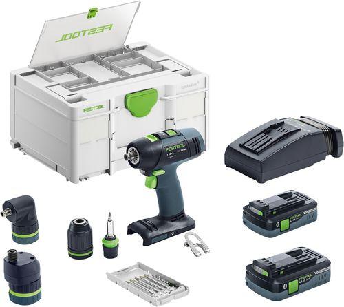 Festool Akku bore-/skruemaskine T 18+3 HPC 4
