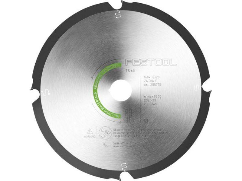 Festool Diamantsavklinge ABRASIVE MATERIALS DIA 168x1