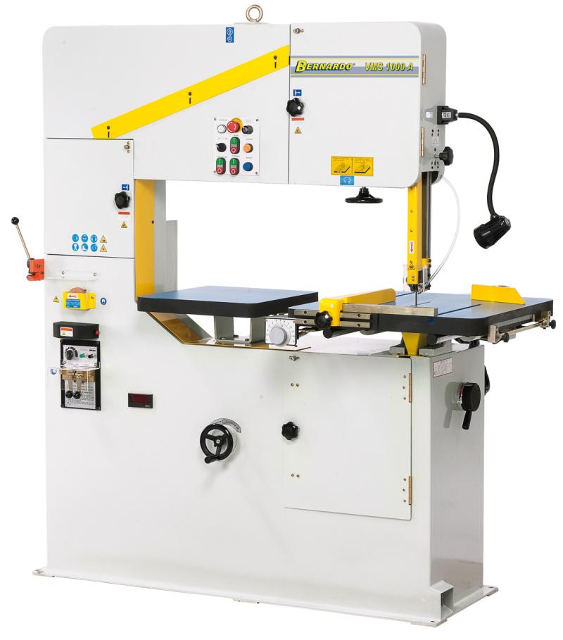 Vertikal metalbåndsav VMS 1000 A au. bordtilspænding 3x400V Bernardo