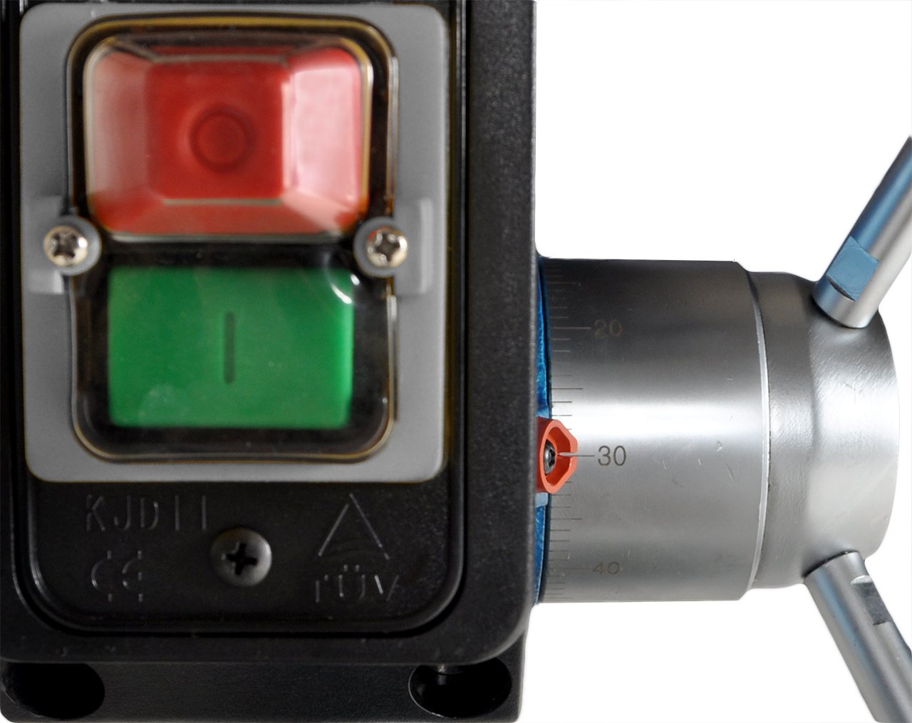 Afbryder til bænkboremaskine 16AE/16AEF - 1x230V CE ny model Scantool