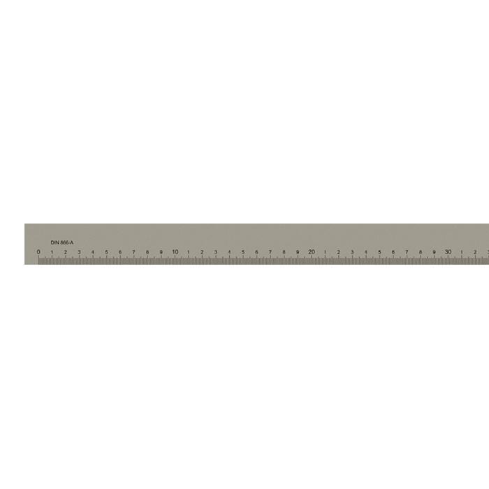 Målestav Form A 1000x40x8 mm DIN 866 Diesella