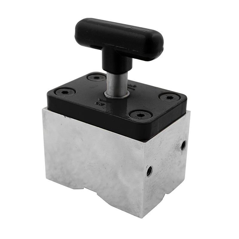 WLDPRO POWERMAG Z Firkantet magnet med on/off funktion (120kg/1175N) Diesella