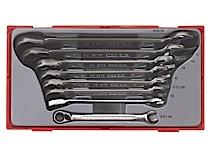 Ringgaffelskraldenøgler i sæt Teng Tools TT6508RAF Teng tools