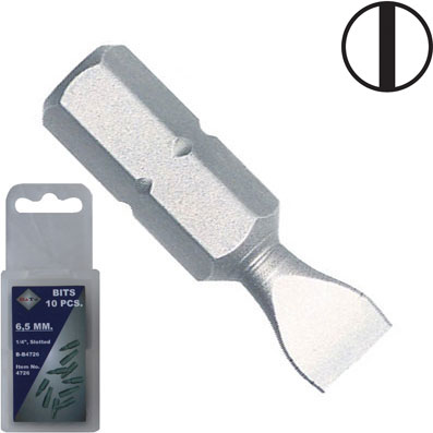 BATO 1/4" Bits kærv 4