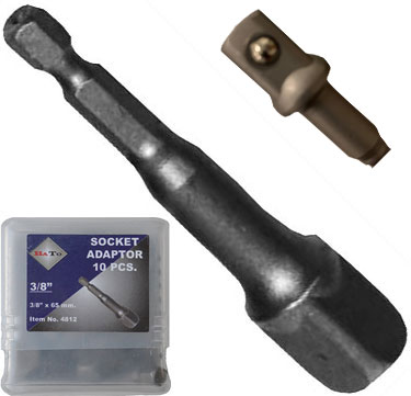BATO 1/4" Topholder 1/4". 10 stk. pk. Bato