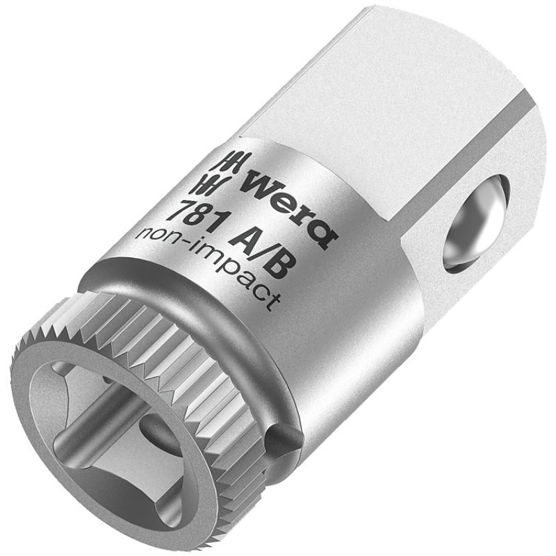 Wera 781 A/B 1/4" til 3/8"-adapter Wera