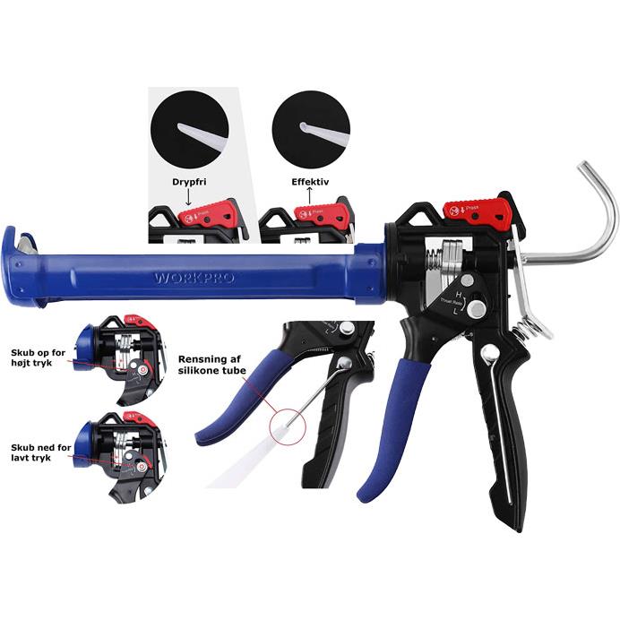 BATO Workpro Fugepistol med drypstop. Comford Grip. BATO