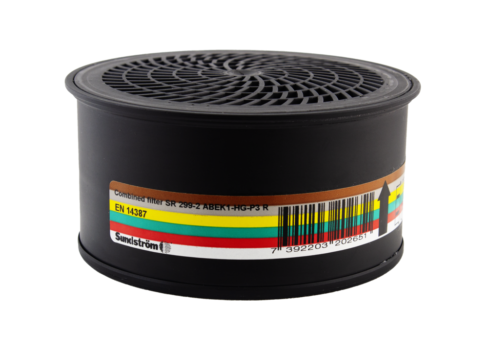 Kombifilter SR 299-2 ABEK1 HG P3R H02-6512 Sundström