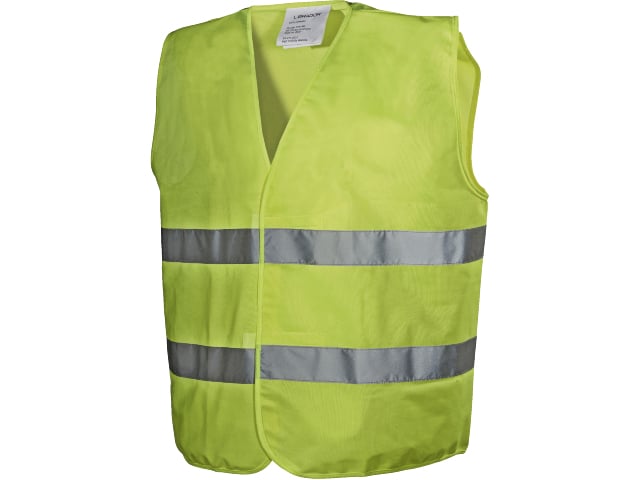 Advarselsvest Hi-Vis Gul 287P One-Size L.Brador